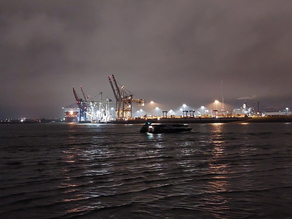 Ausblick Hotel Deutsche Seemannsmission Hamburg-Altona