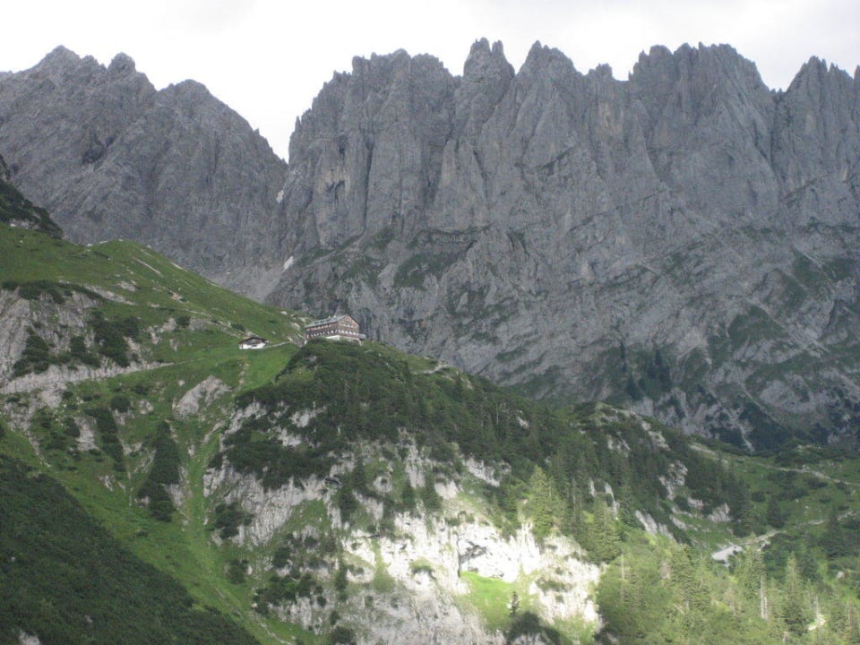 Weg zur Hütte Gruttenhütte