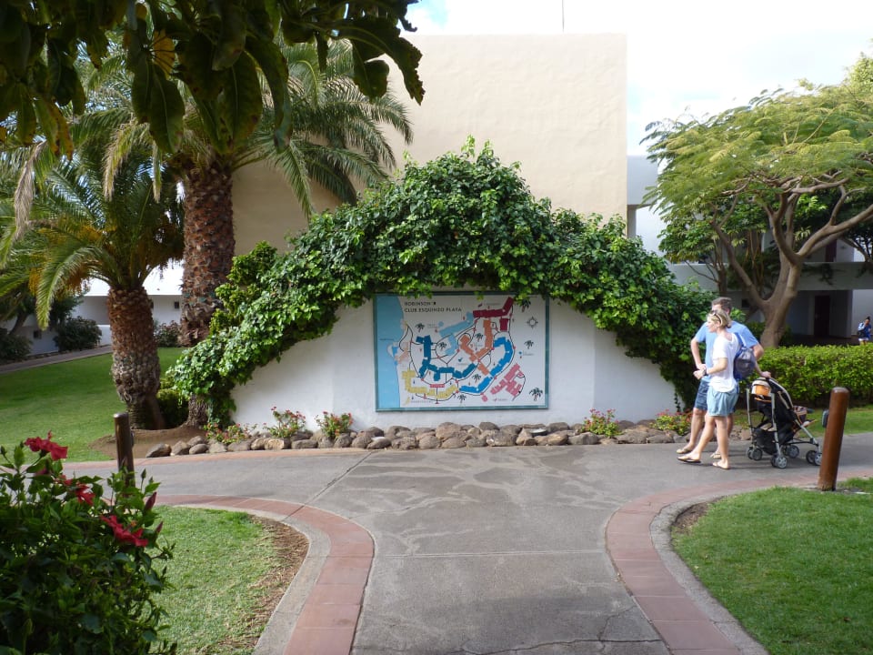 Wegbeschreibung der einzelnen Gebäude ROBINSON ESQUINZO PLAYA