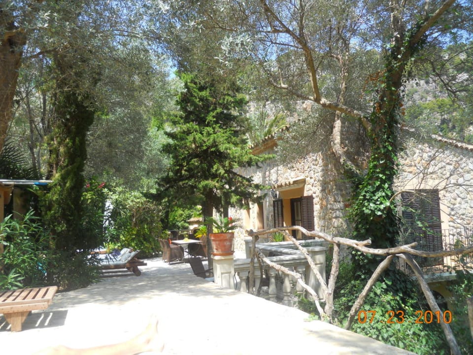 Poolbereich Finca Can Poma