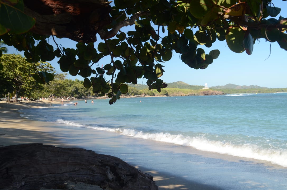 Vom Strand entlang Playabachata Hotel