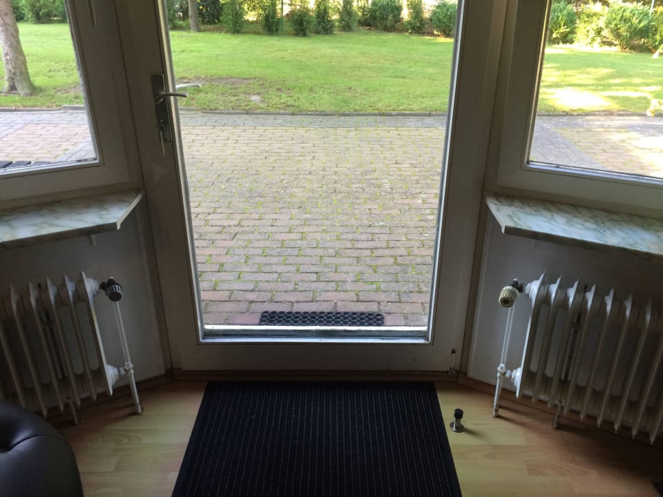 Eingang zum Zimmer Hotel zur Linde