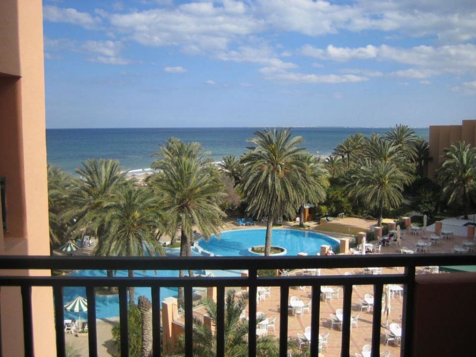 Blick vom Zimmer El Ksar Resort & Thalasso