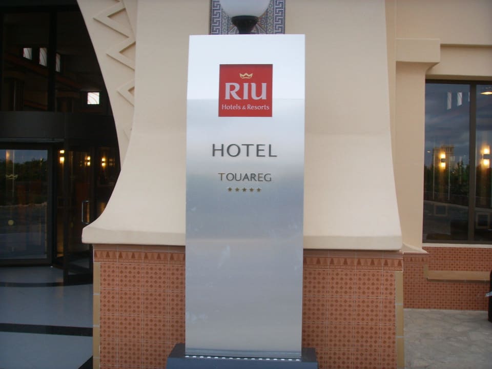 Hoteleingang Hotel Riu Touareg