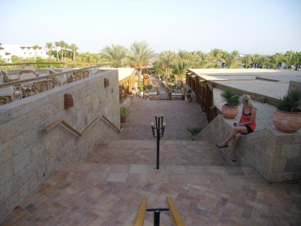 Ausblick von der Lobby Fort Arabesque Resort, Spa & Villas