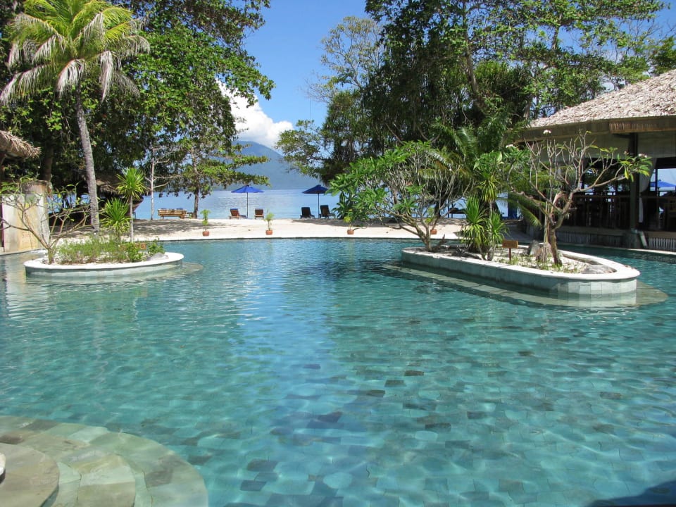 Blick Richtung Strand Hotel Siladen Resort & Spa