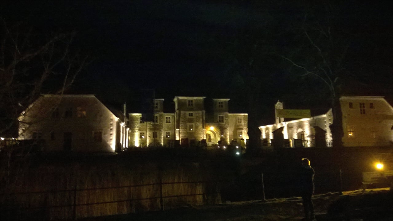 Nachts Wasserschloss Mellenthin