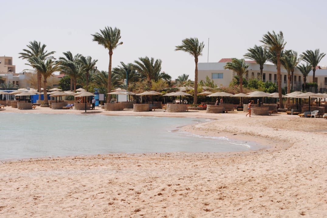 Beginn der Ebbe Golden Beach Resort