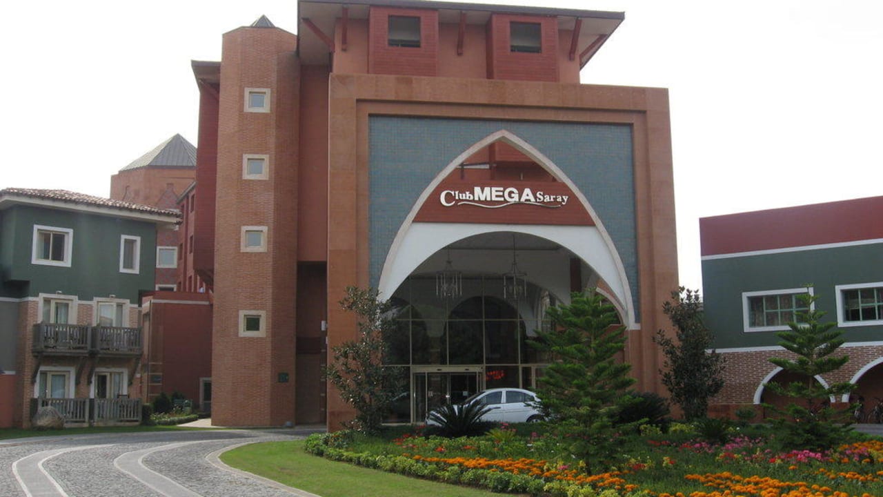 Haupthaus Eingang Megasaray Club Belek