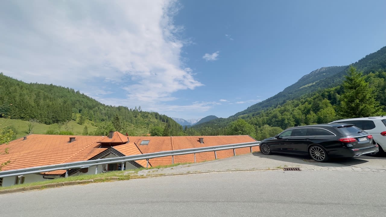 Ausblick Hotel Feuriger Tatzlwurm