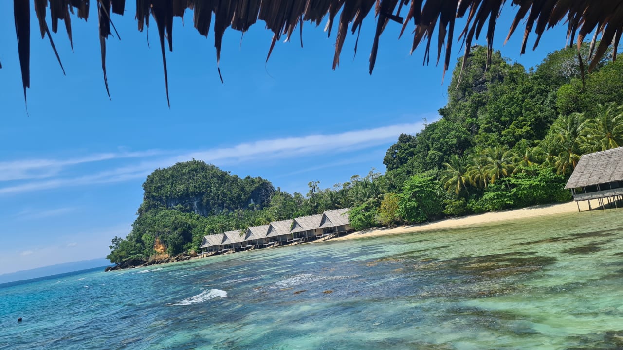 Außenansicht Raja4divers Resort