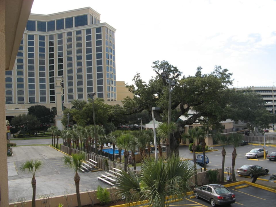 Blick vom Balkon des Best Western Oak Manor Best Western Plus Hotel Oak Manor