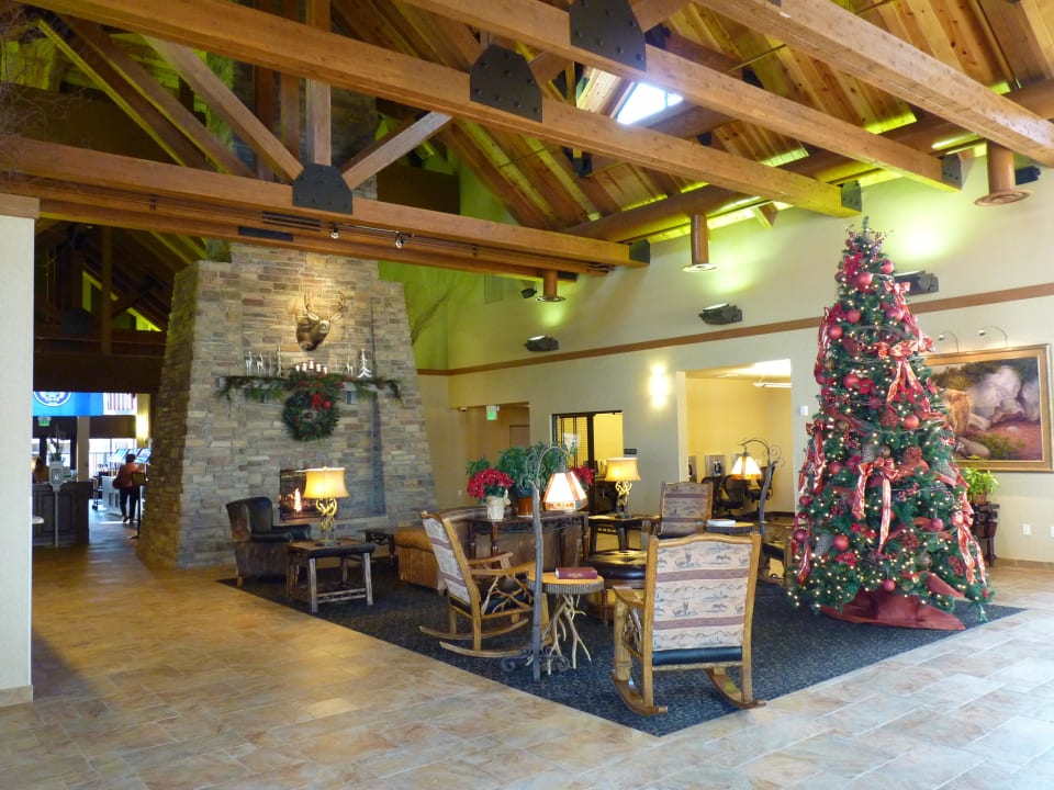 Großzügiger Lobbybereich Best Western Plus Hotel Bryce Canyon Grand