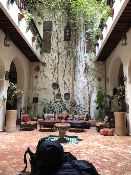 Lobby Hotel Riad Bahia