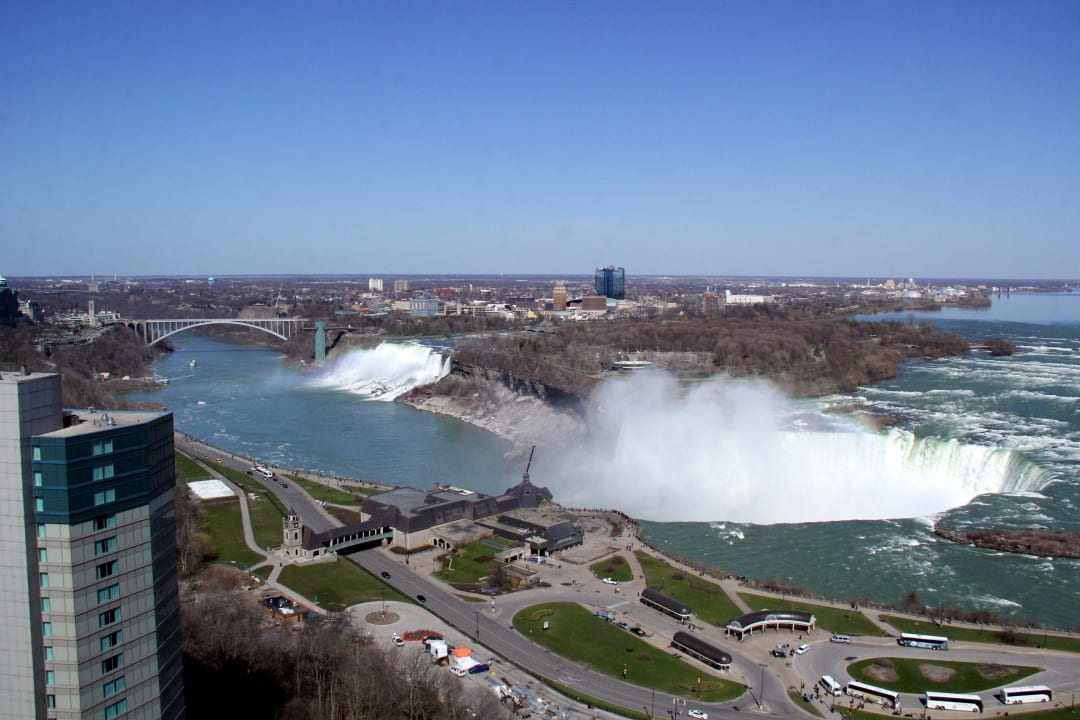 American Falls Niagara Falls Marriott On The Falls Hotel