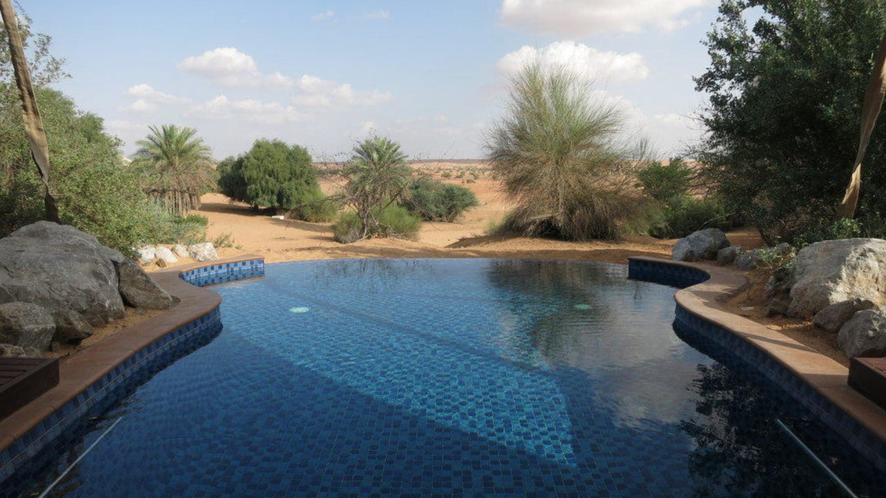Blick von unserer Villa Al Maha, A Luxury Collection Desert Resort & Spa