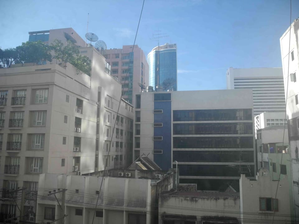 Blick aus dem Zimmer The Tawana Bangkok