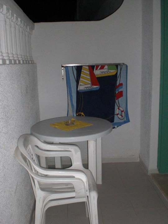 Terrasse vom Bungalow El Mouradi Club Kantaoui