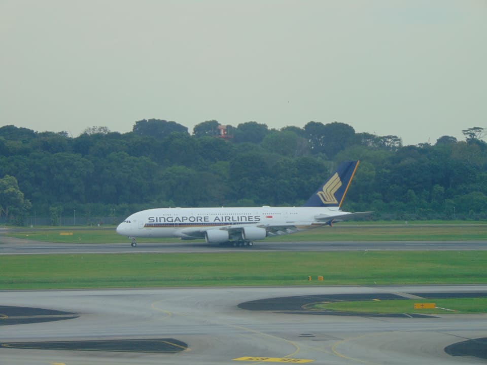 Ausblick Hotel Crowne Plaza Changi Airport