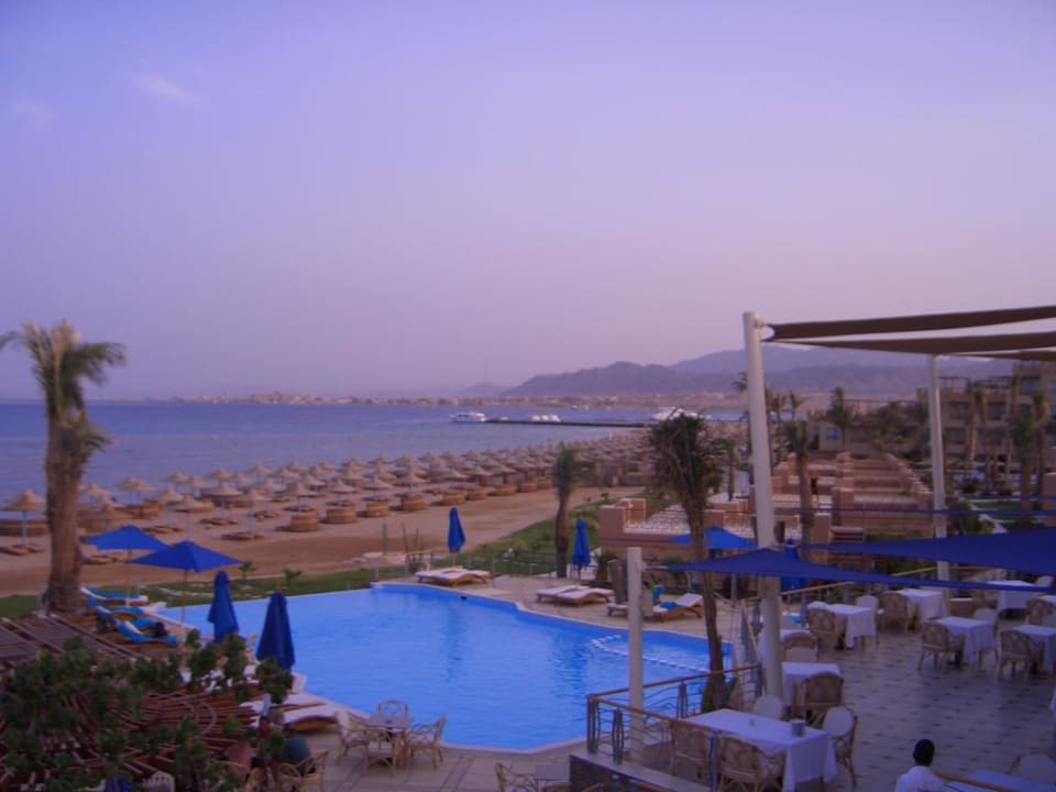 Ausblick von einem der hinteren Bungalows Shams Prestige Abu Soma-Adults Only