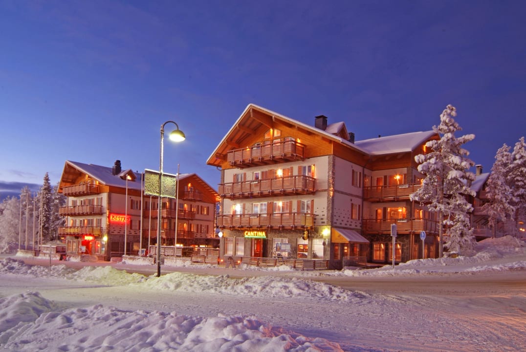 F & G buildings Hotel Levin Alppitalot