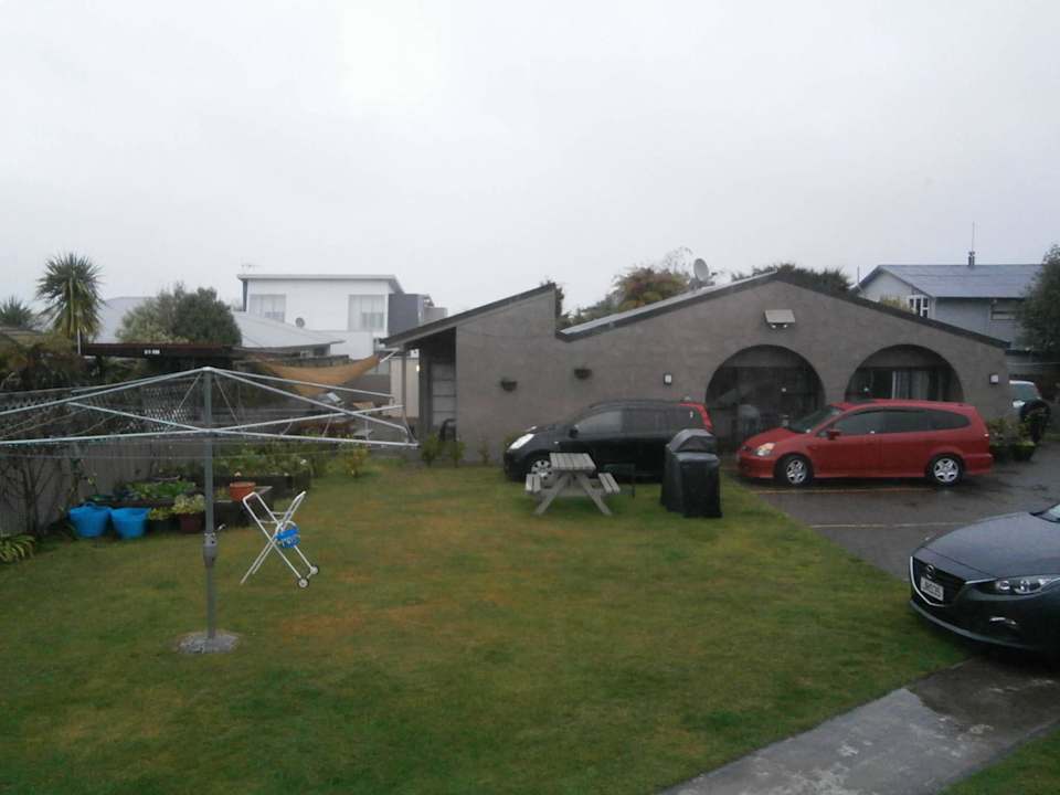 Ausblick auf Garten Motel Taupo Central