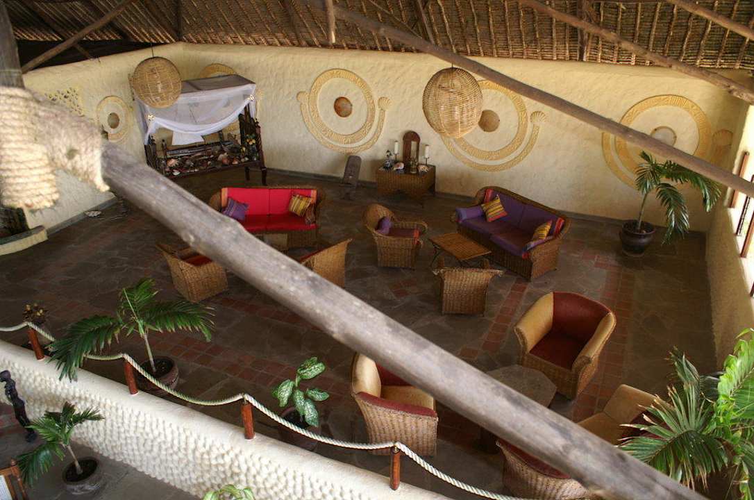Von oben in die Sitzecke Salama Beach Resort
