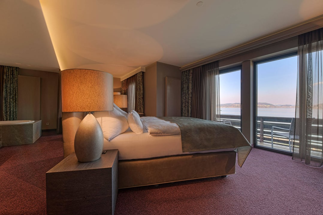 Romantiksuite Seeblick Deluxe, Romantikurlaub Seeside Hotel Seewirt Mattsee