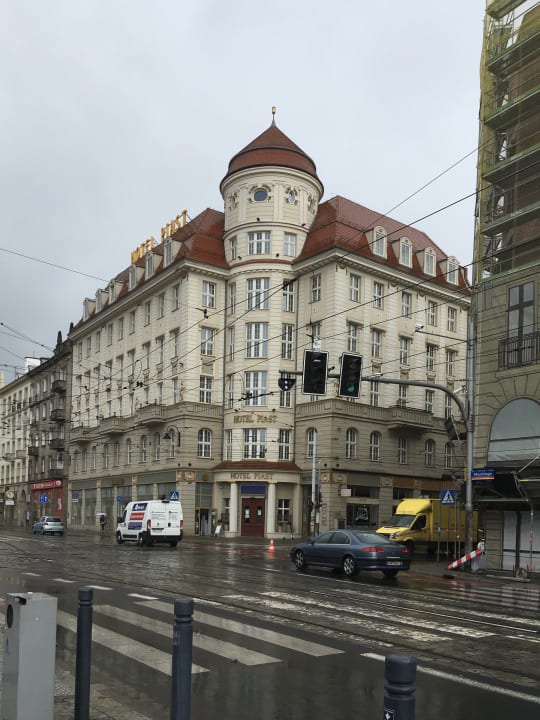 Außenansicht Hotel Piast