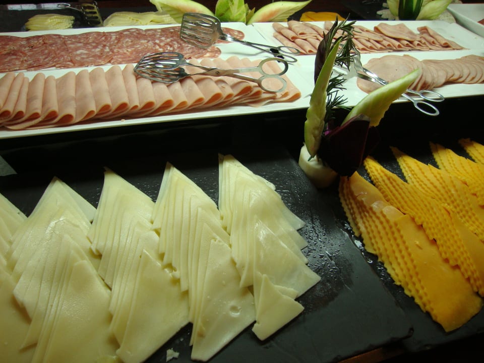 Frühstück - Wurst-/Käseauswahl Hotel Riu Palace Riviera Maya