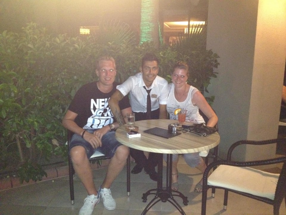 Unser lustiger Animateur Mario  Aydinbey Kings Palace & Spa