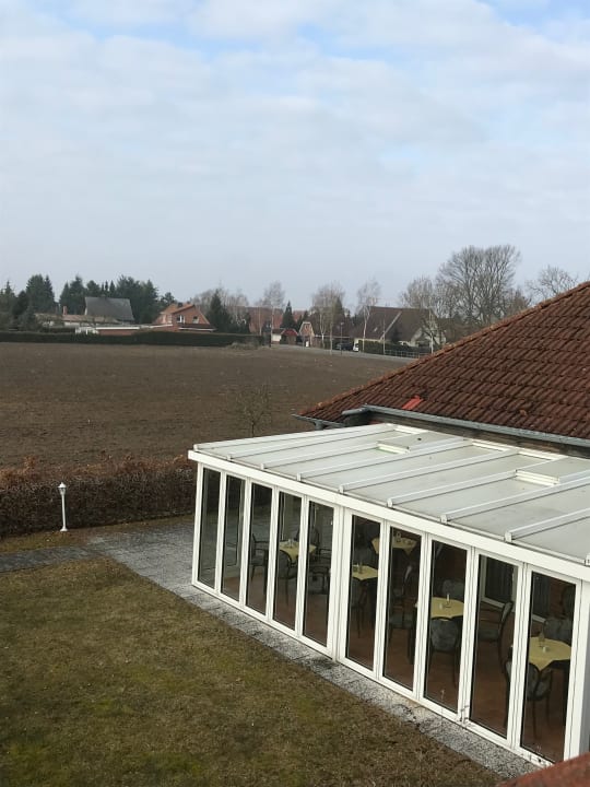 Vom Balkon Richtung Stadt Hotel Marianne