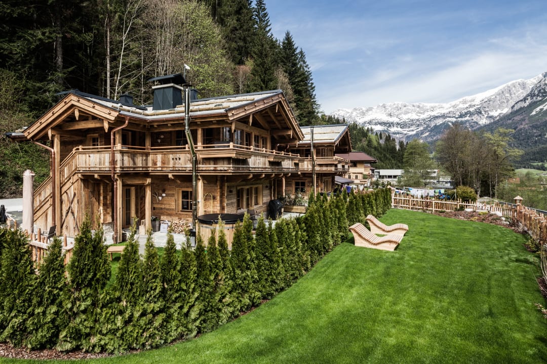 Außenansicht Appartementhaus Bergraum