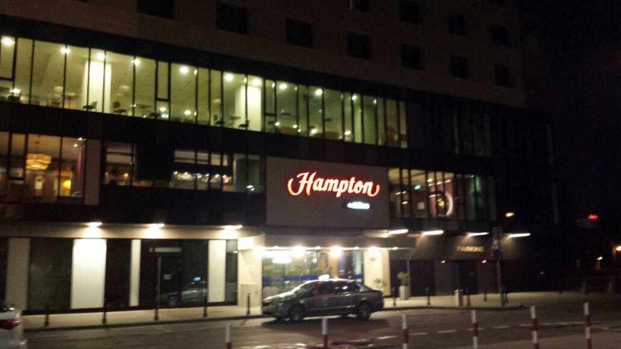 Eingangsbereich Hampton by Hilton Warsaw City Centre