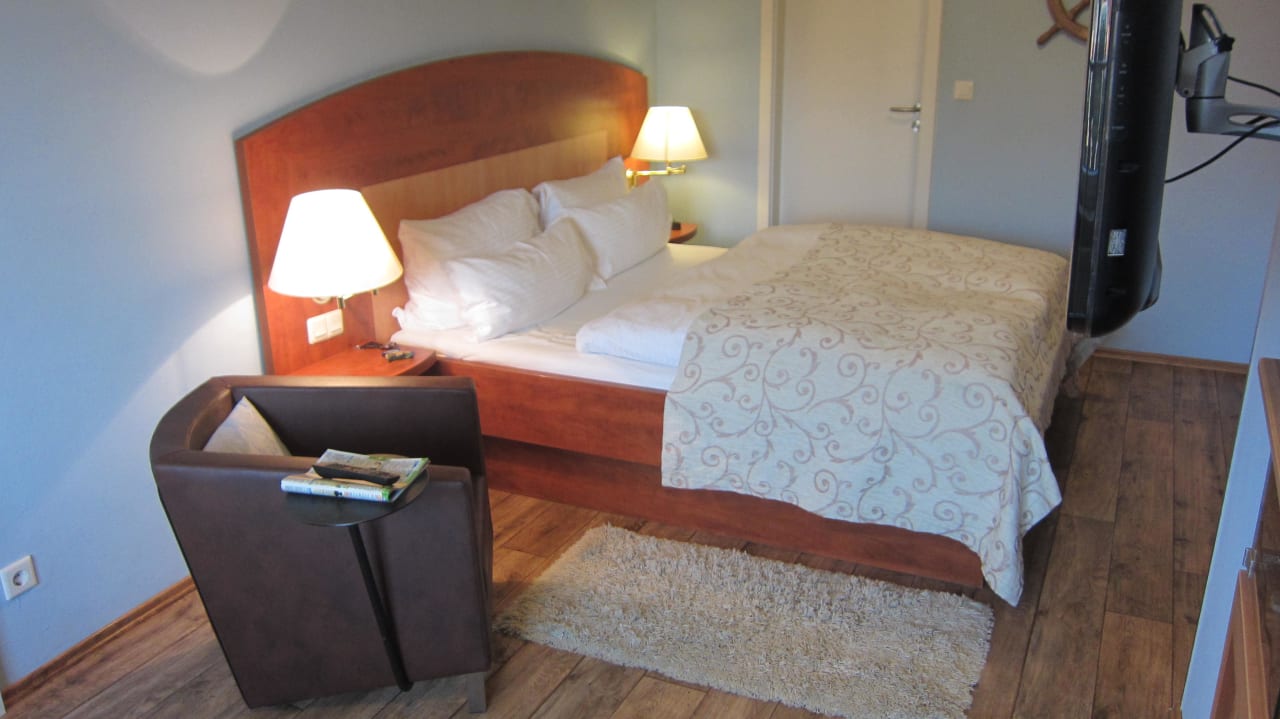 Schlafbereich BLOCK Hotel & Living