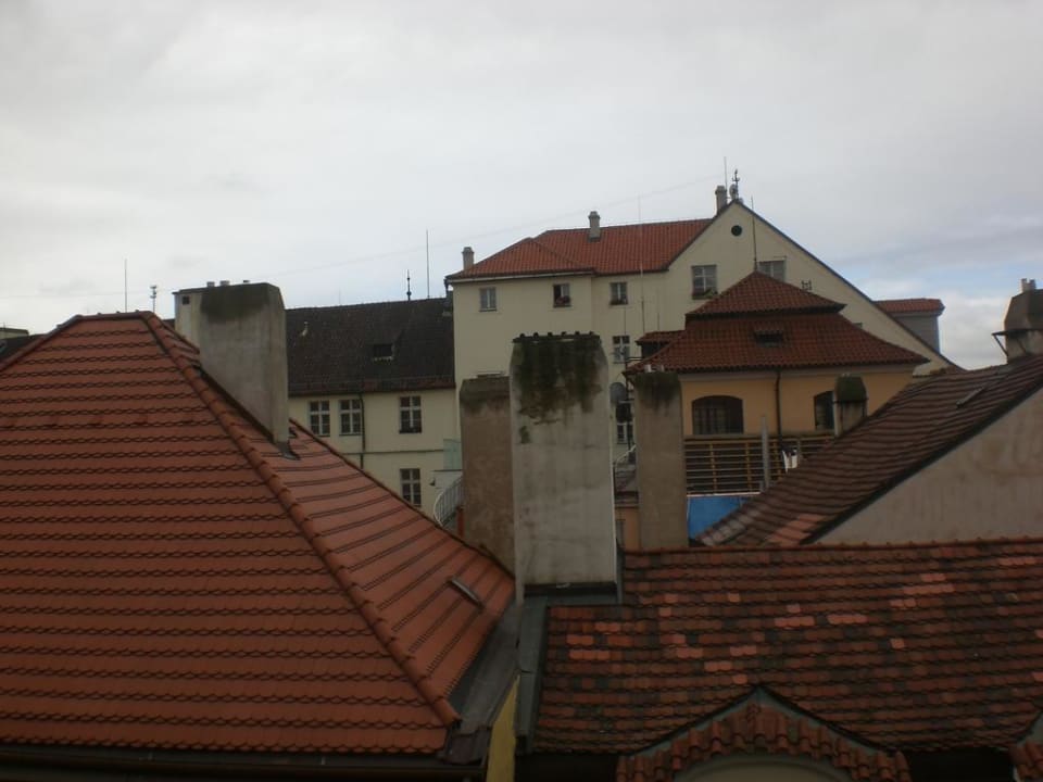 Blick aus dem Fenster Hotel Perla