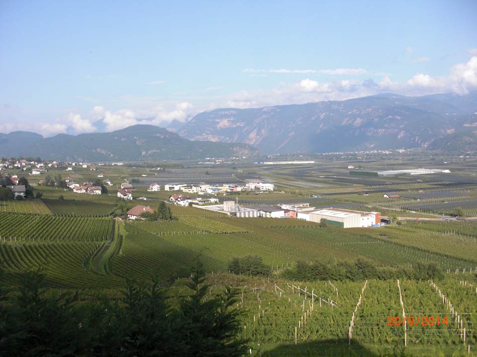 Richtung Kalterer See Ferienwohnung Grabmayrhof