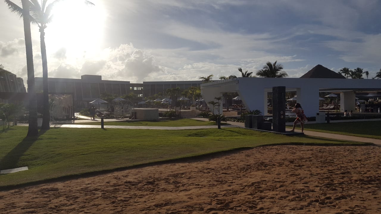 Ausblick auf den privat Club Dreams Onyx Resort & Spa