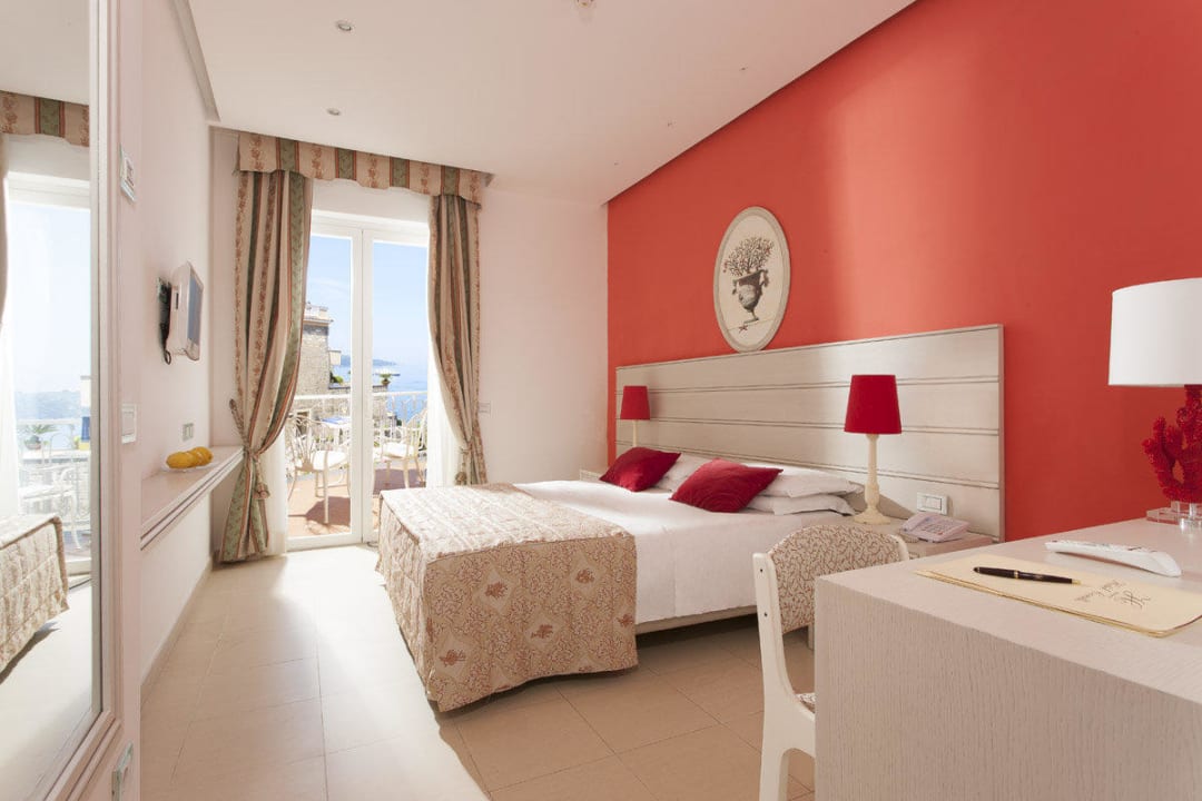 Superior room - Sea frontal View - Bedroom Hotel Corallo Sorrento