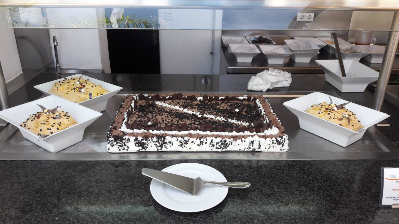 Lecker Dessert allsun Hotel Los Hibiscos