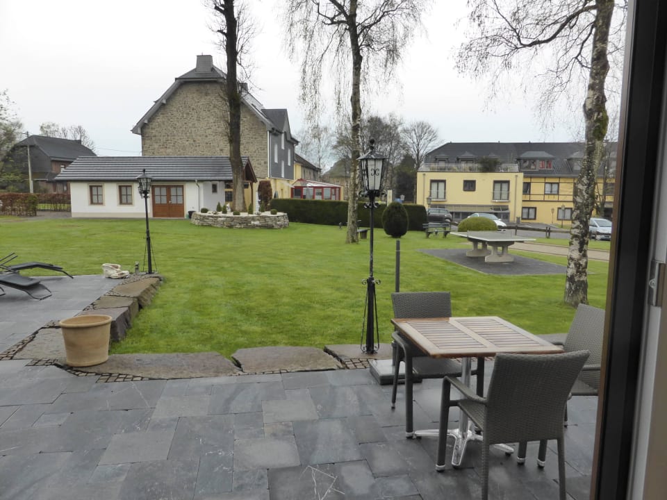 Ausblick vom Zimmer Hotel Eifelland