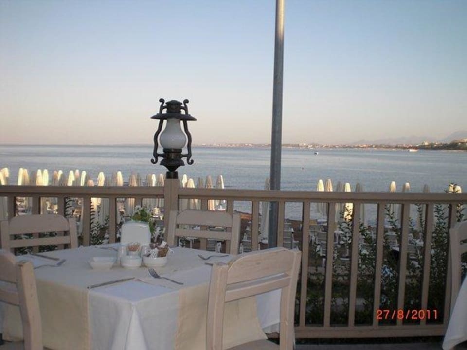 Ausblick Restaurantterrasse Can Garden Beach
