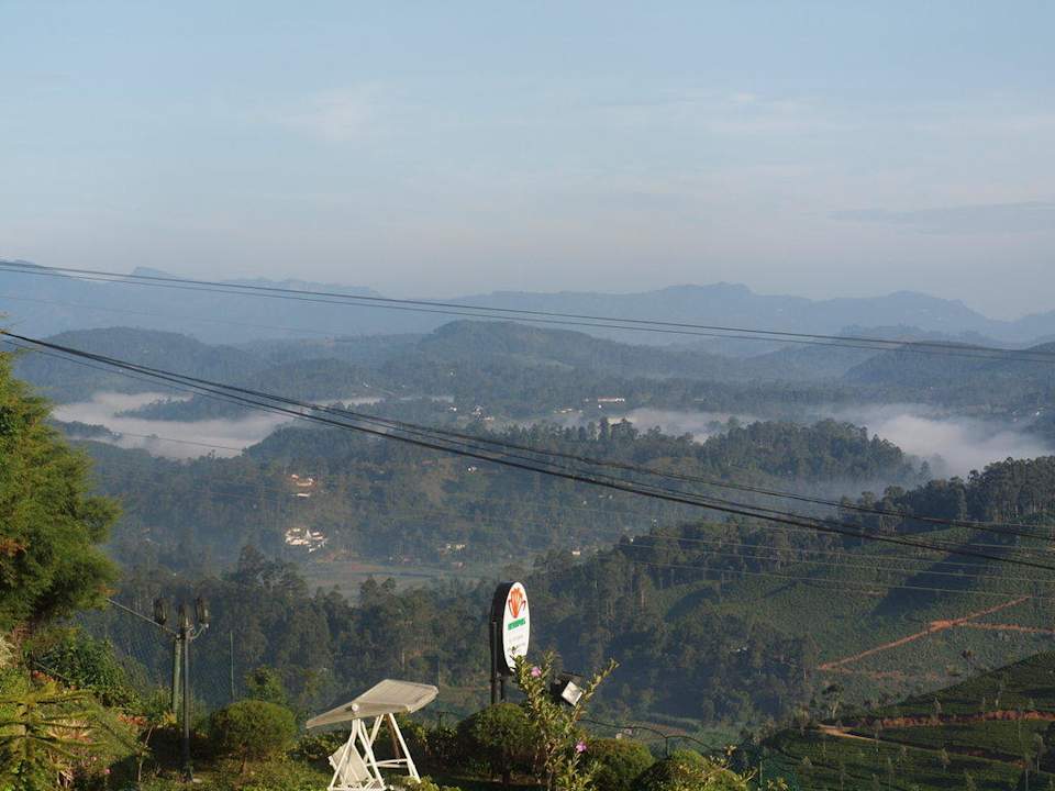 Blick vom Zimmer  Olympus Plaza Hotel