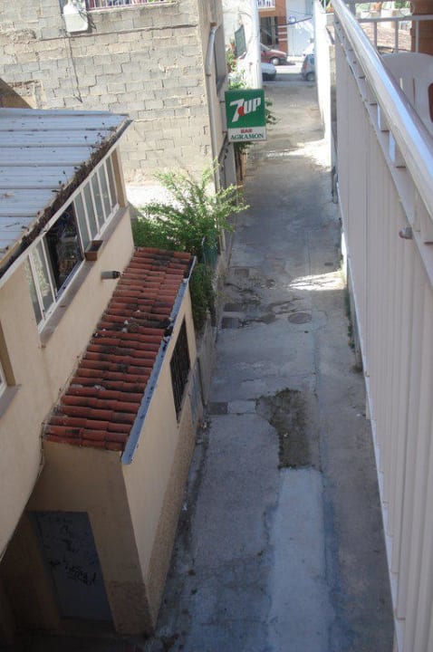 Ausblick nach dem Umzug Ahoi! Urban Beach Hotel