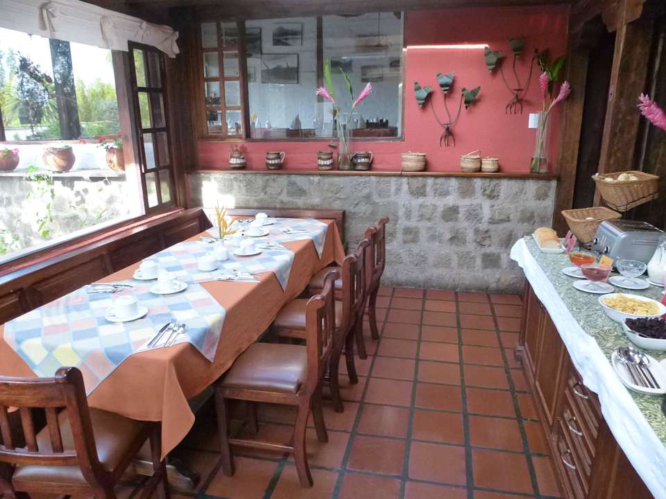 Frühstücksbüffet Hotel Hacienda Abraspungo
