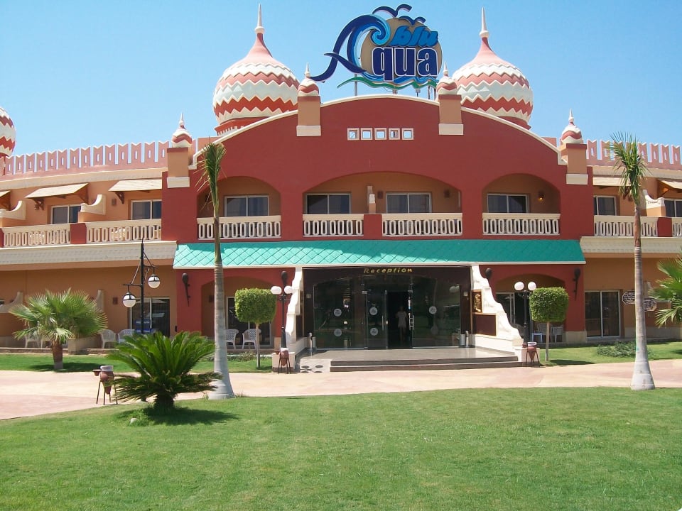 Hoteleingang von Aussen Pickalbatros Aqua Blu Resort - Sharm El Sheikh