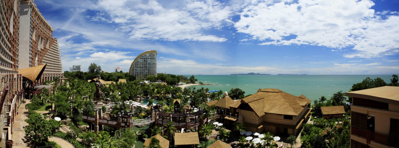 Ausblick Centara Grand Mirage Beach Resort Pattaya