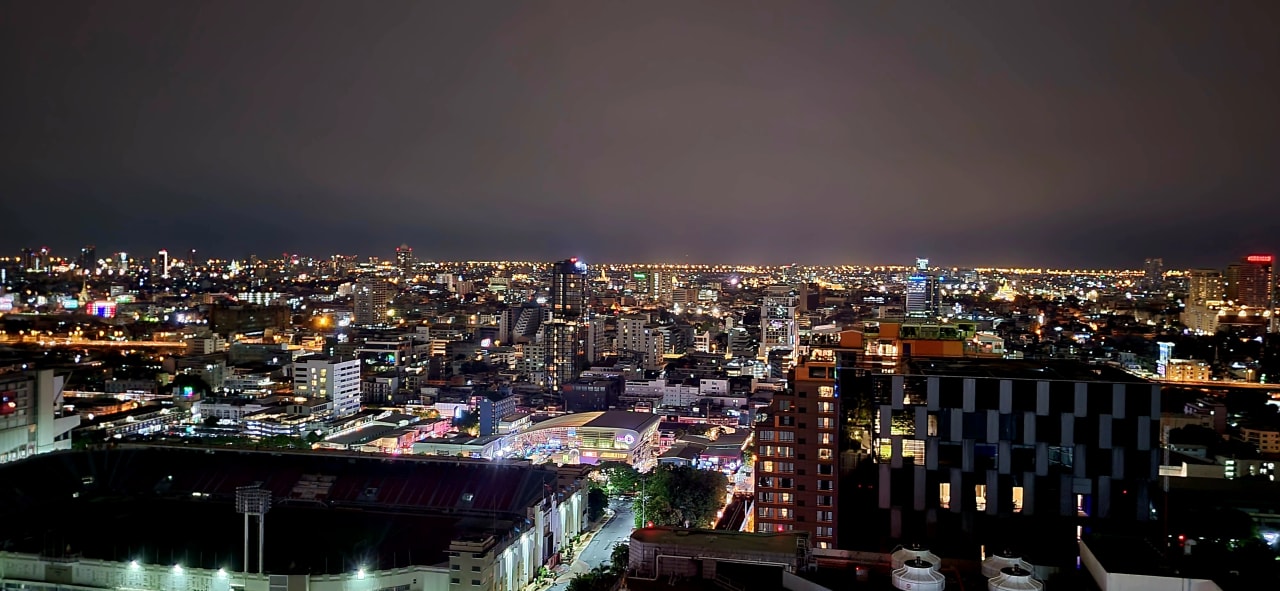 Ausblick Hotel Mercure Bangkok Siam