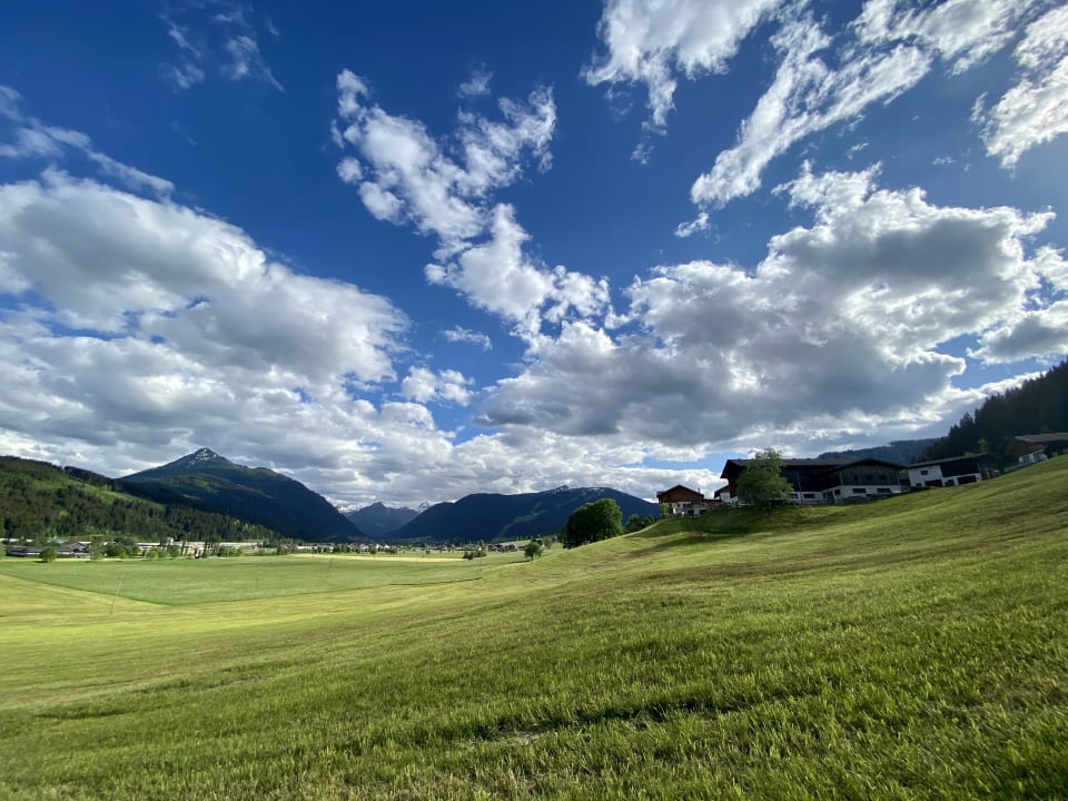 Ausblick Wohlfühlurlaub am Bauernhof Unterbichl