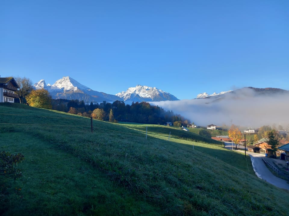 Ausblick Ferienwohnung Hirschbichler